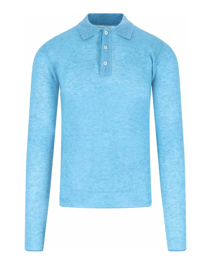 ERL Poloshirt - Blau Blau