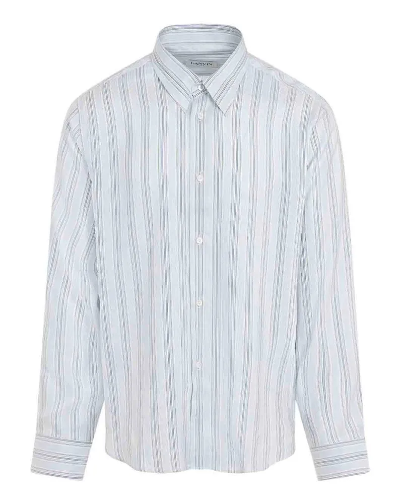 Lanvin Hemd - Blau Blau