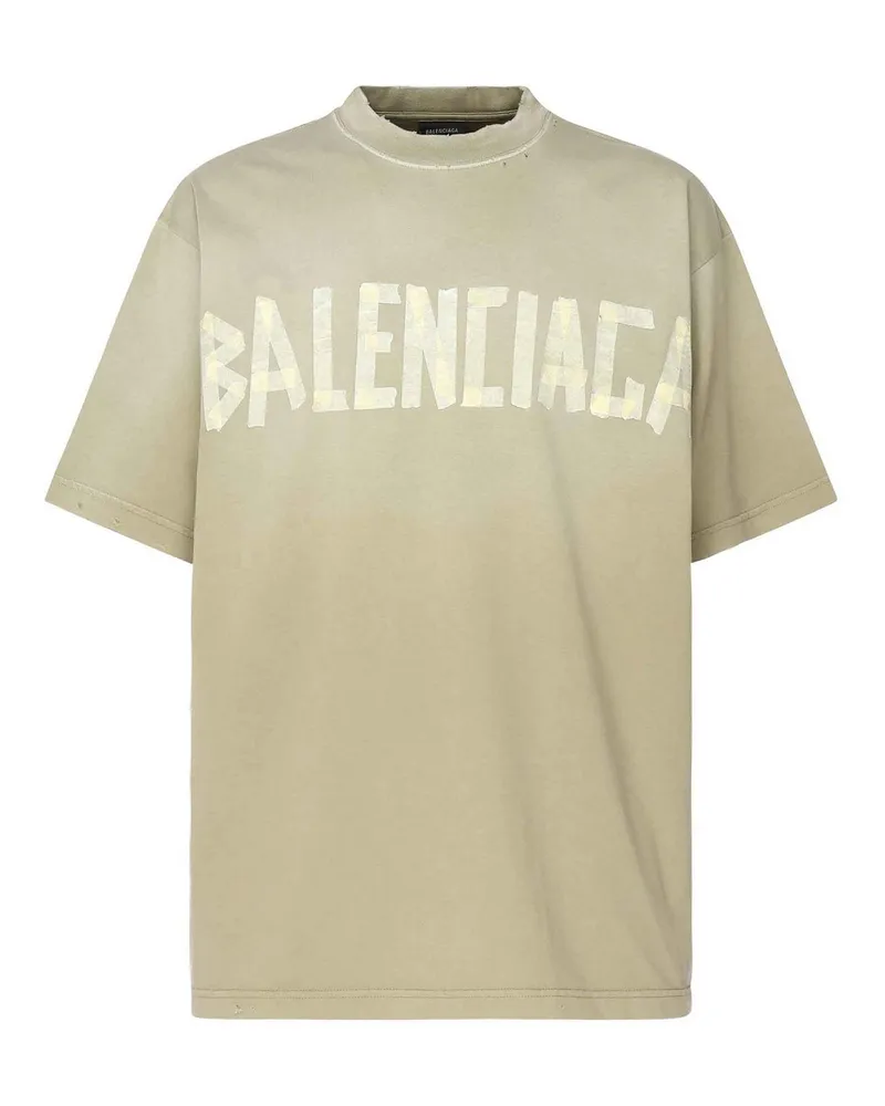 Balenciaga T-Shirt - Grün Grün