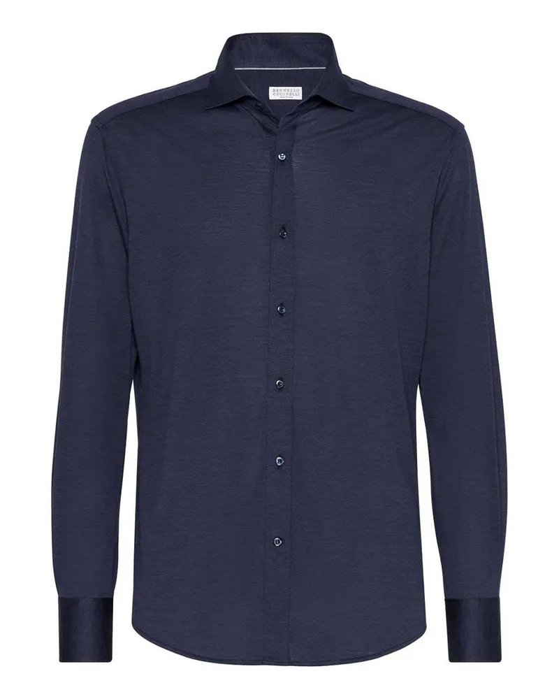 Brunello Cucinelli Hemd - Blau Blau