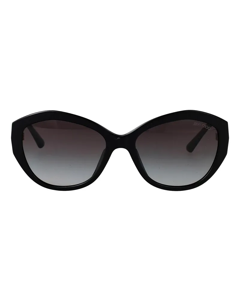 Jimmy Choo Sonnenbrille - Schwarz Schwarz