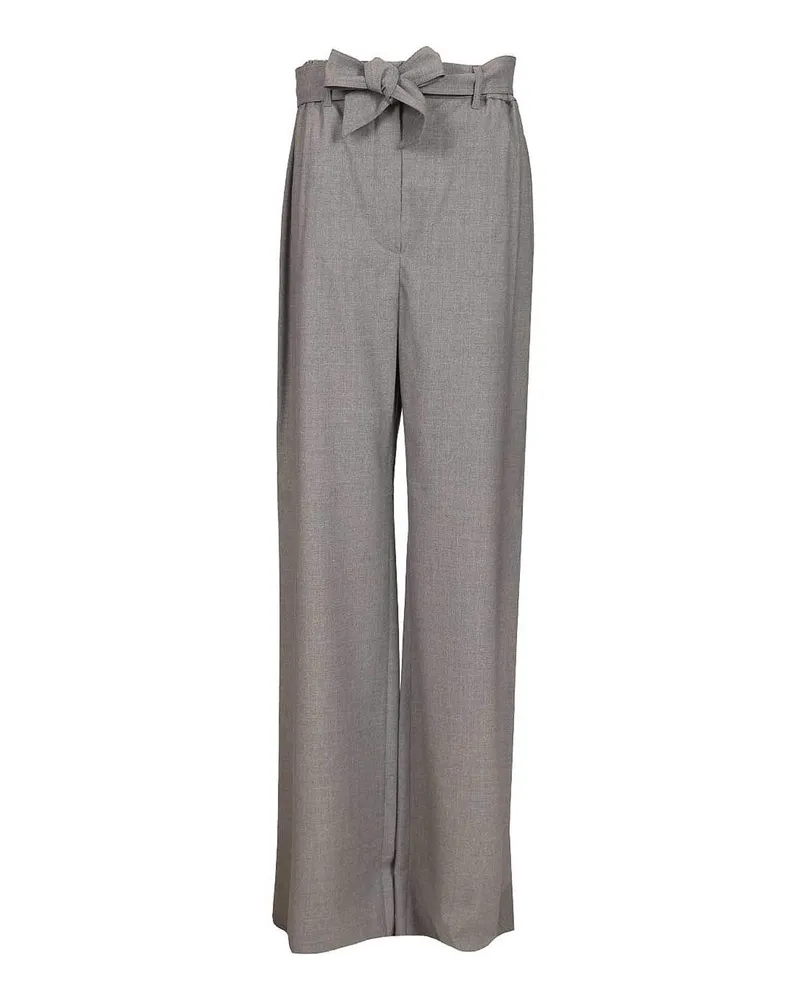 Max Mara Casual Hose - Grau Grau
