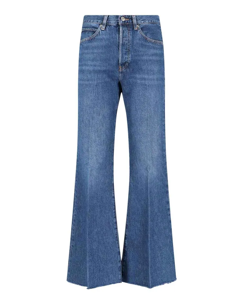 Frame Denim Schlagjeans - Blau Blau