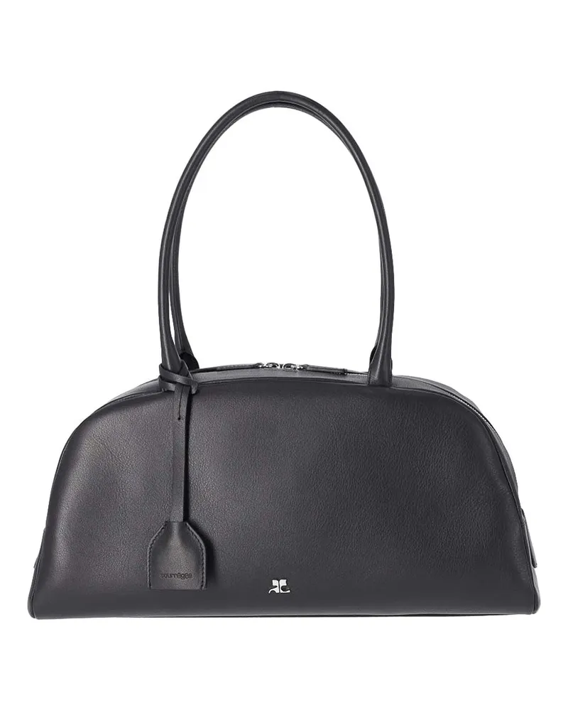 Courrèges Schultertasche - Schwarz Schwarz