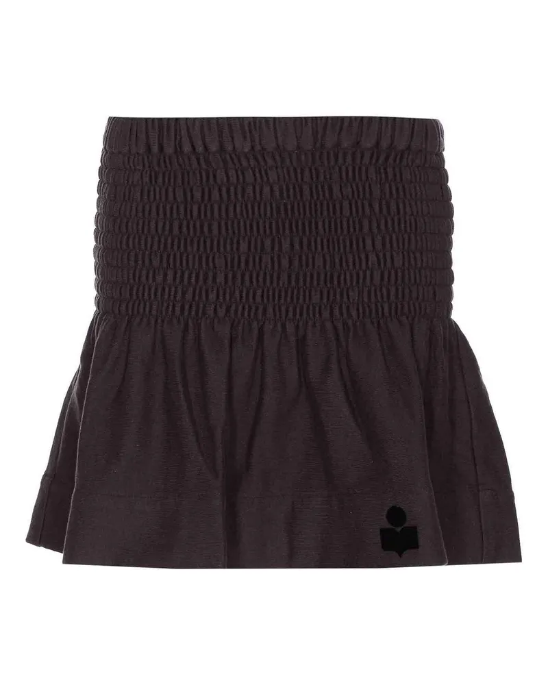 Étoile Isabel Marant Minirock - Schwarz Schwarz