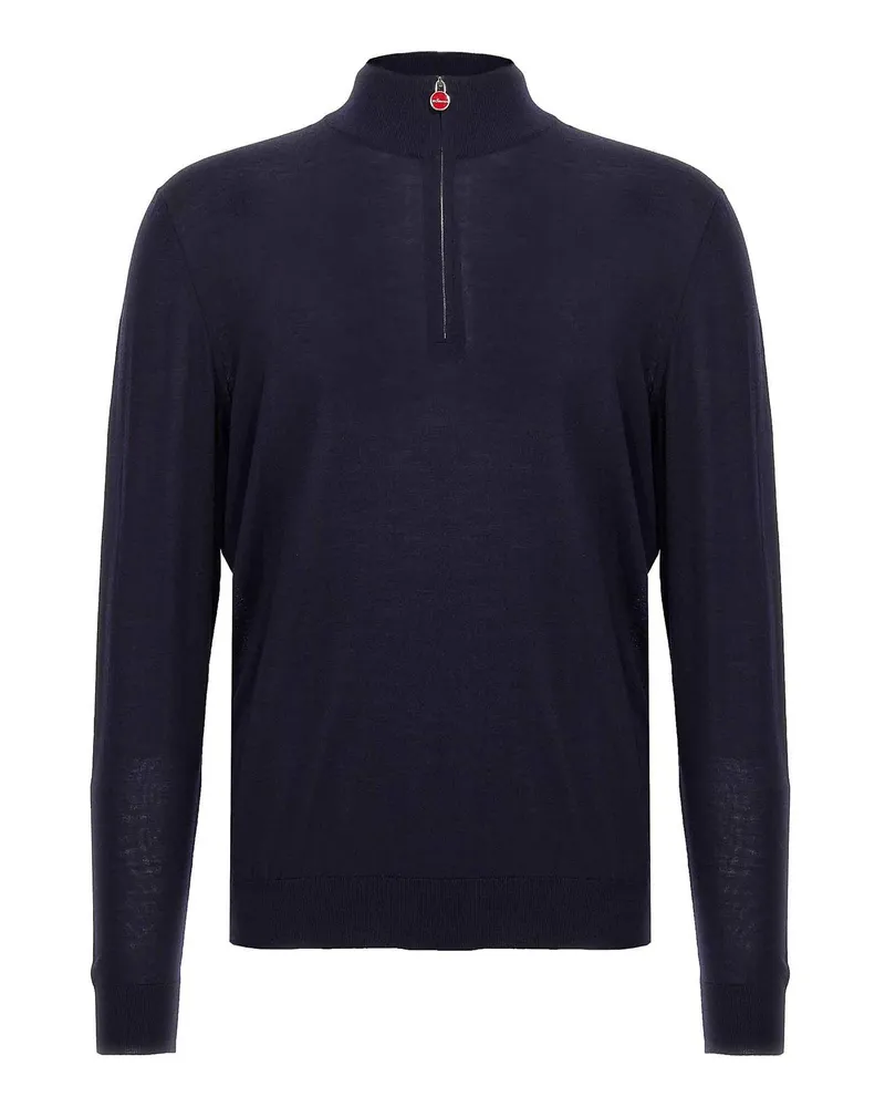 Kiton Cardigan - Blau Blau