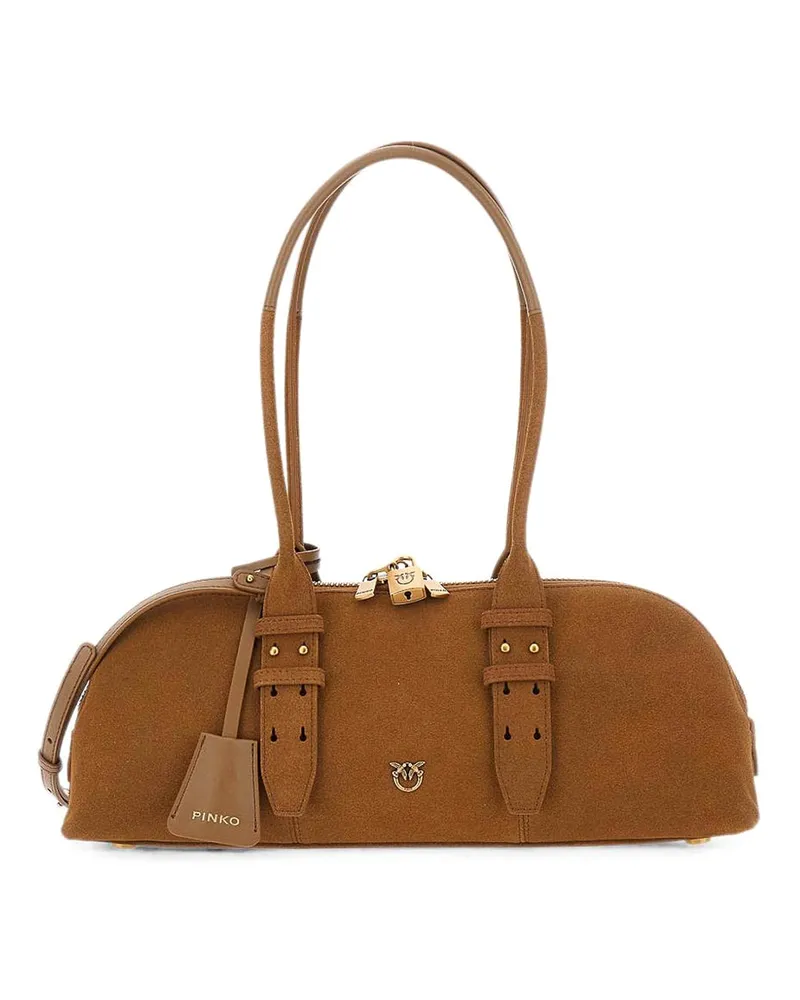 Pinko Schultertasche - Braun Braun