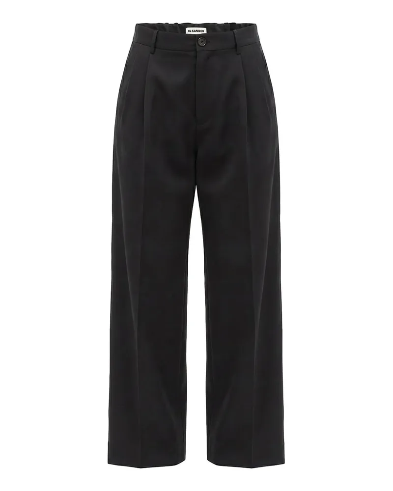 Jil Sander Casual Hose - Schwarz Schwarz