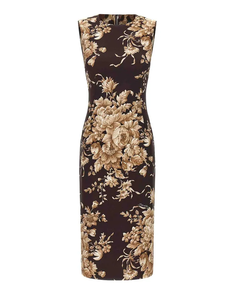 Dolce & Gabbana Knielanges Kleid - Bunt Bunt