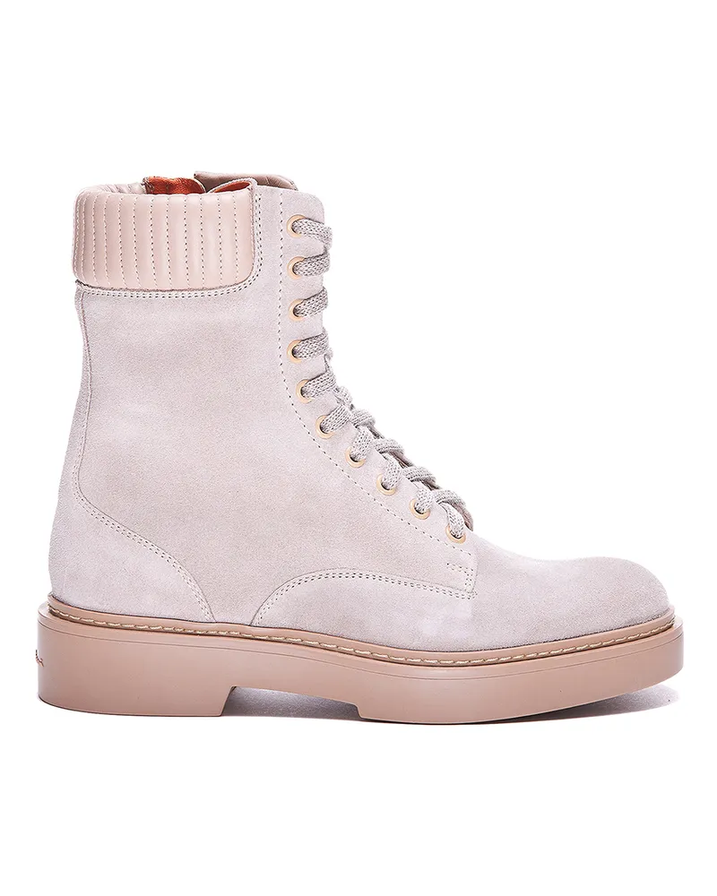 Santoni Stiefeletten - Hellrosa Hellrosa