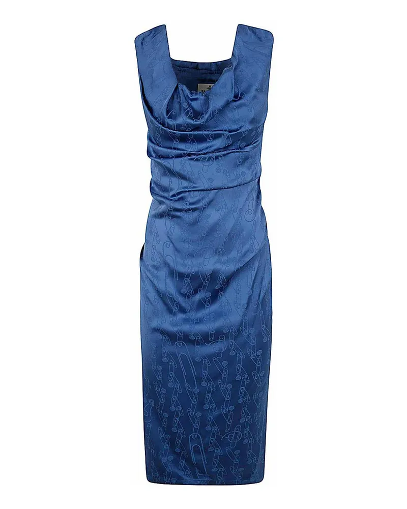 Vivienne Westwood Knielanges Kleid - Blau Blau