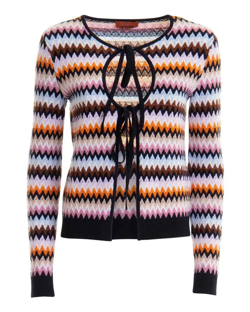 Missoni Rundhalspullover - Bunt Bunt