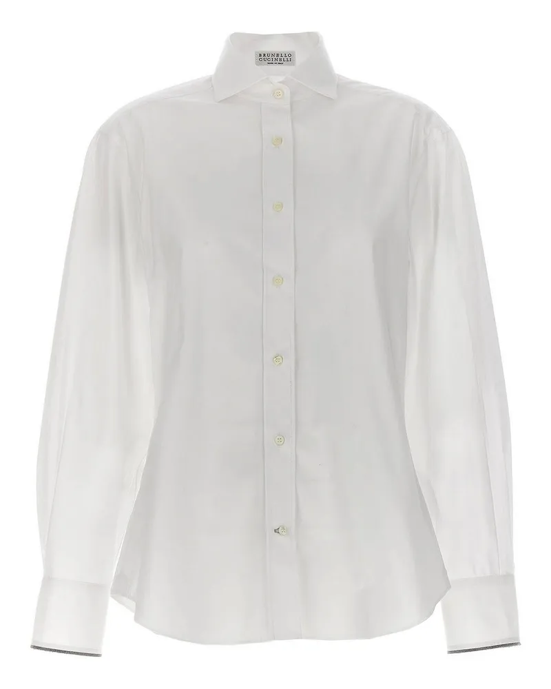 Brunello Cucinelli Hemd - Weiß Weiß