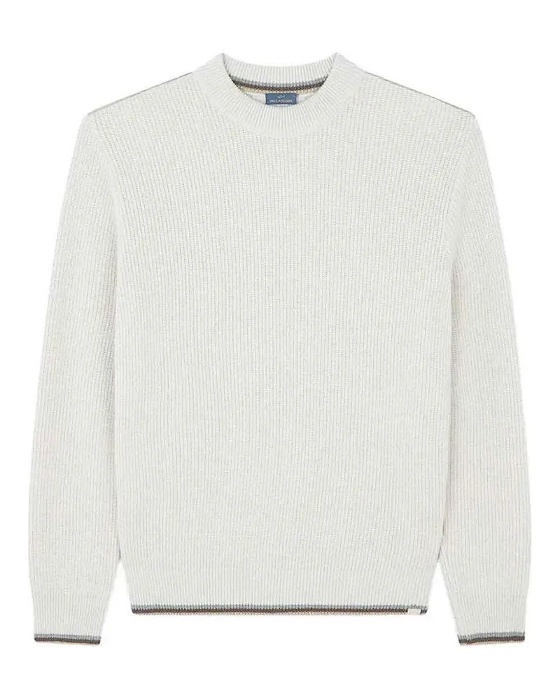 Paul & Shark Rundhalspullover - Hellbeige Hellbeige