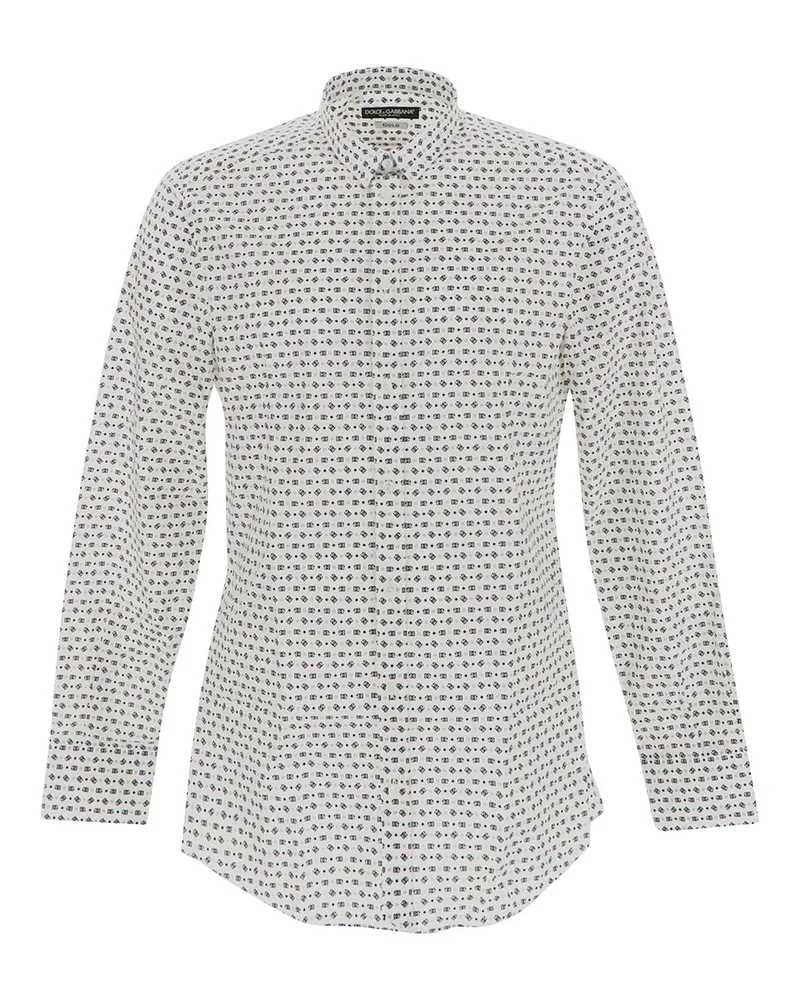 Dolce & Gabbana Hemd - Weiß Weiß