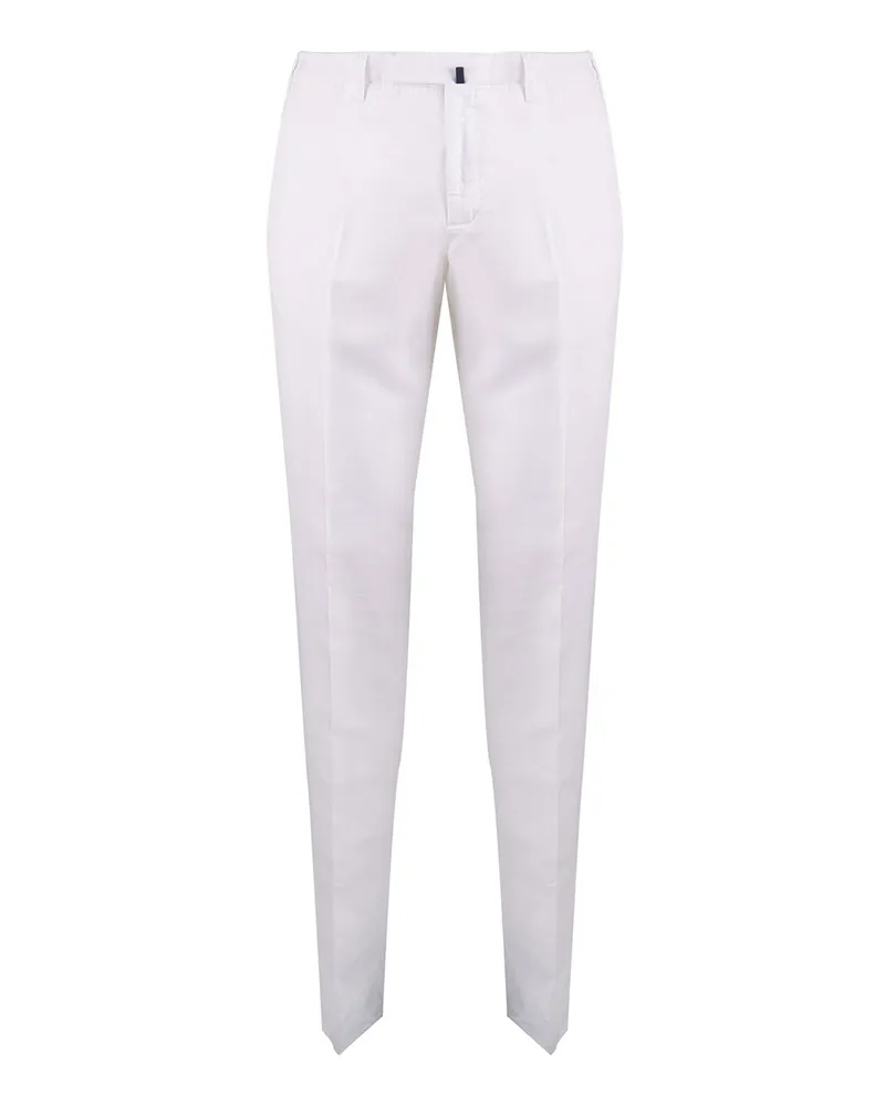 Incotex Casual Hose - Weiß Weiß