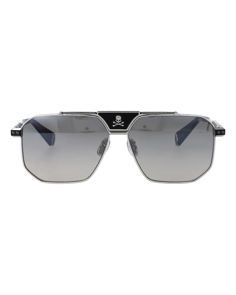 Philipp Plein Sonnenbrille - Grau Grau