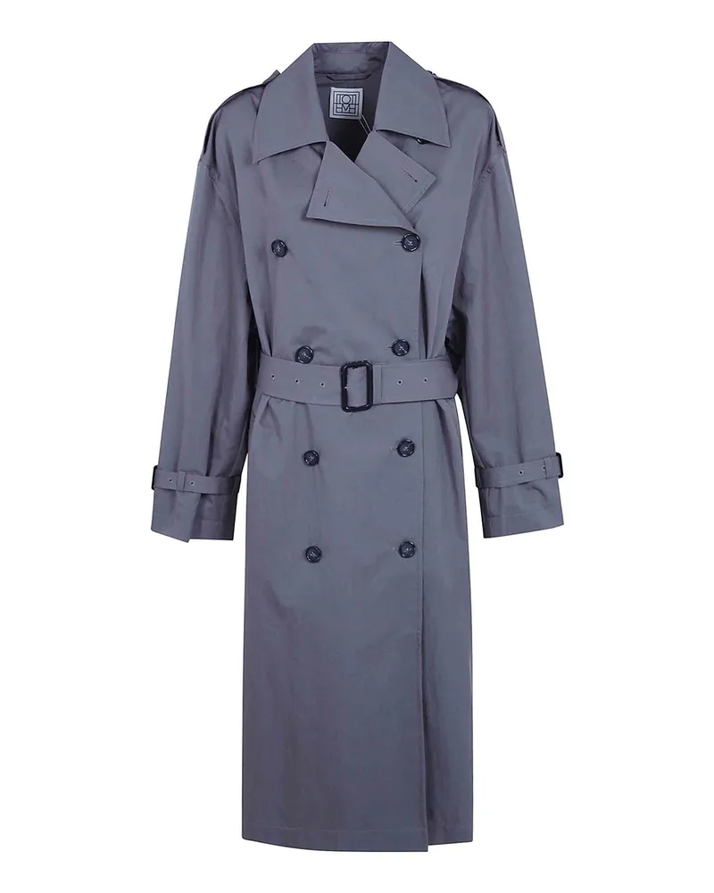Totême Trenchcoat - Grau Grau