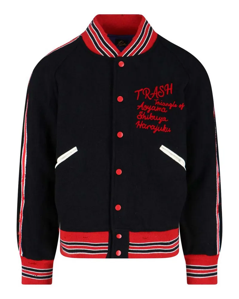 NEEDLES Bomberjacke - Schwarz Schwarz