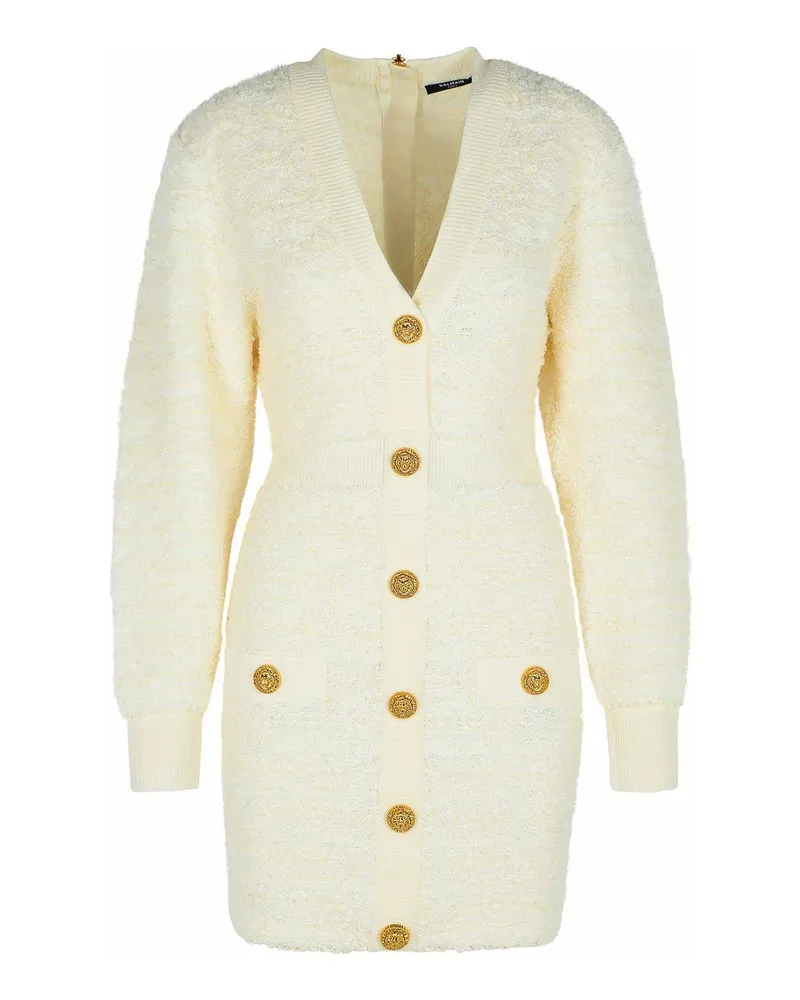 Balmain Badeanzug - Weiß Weiß