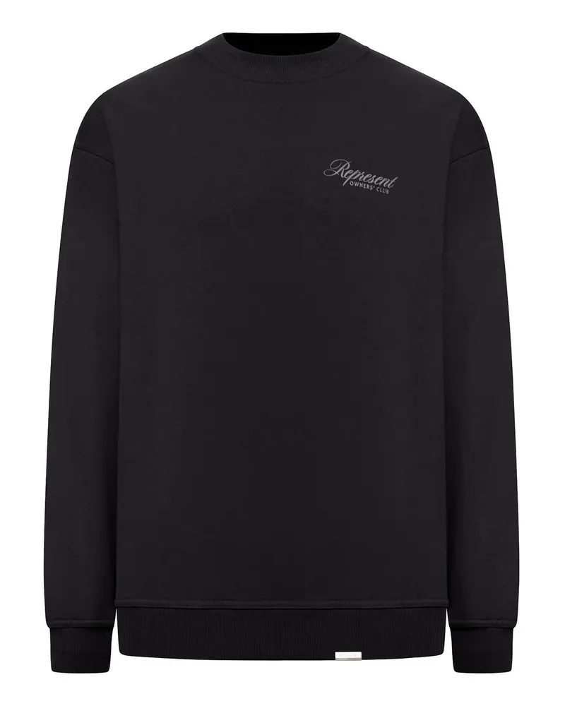 REPRESENT Rundhalspullover - Schwarz Schwarz