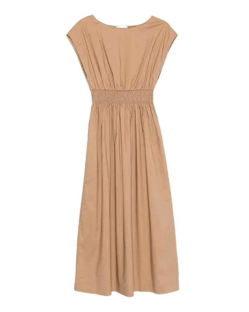 Roberto Collina Knielanges Kleid - Hellbraun Hellbraun