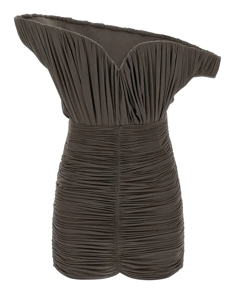 Magda Butrym Knielanges Kleid - Braun Braun