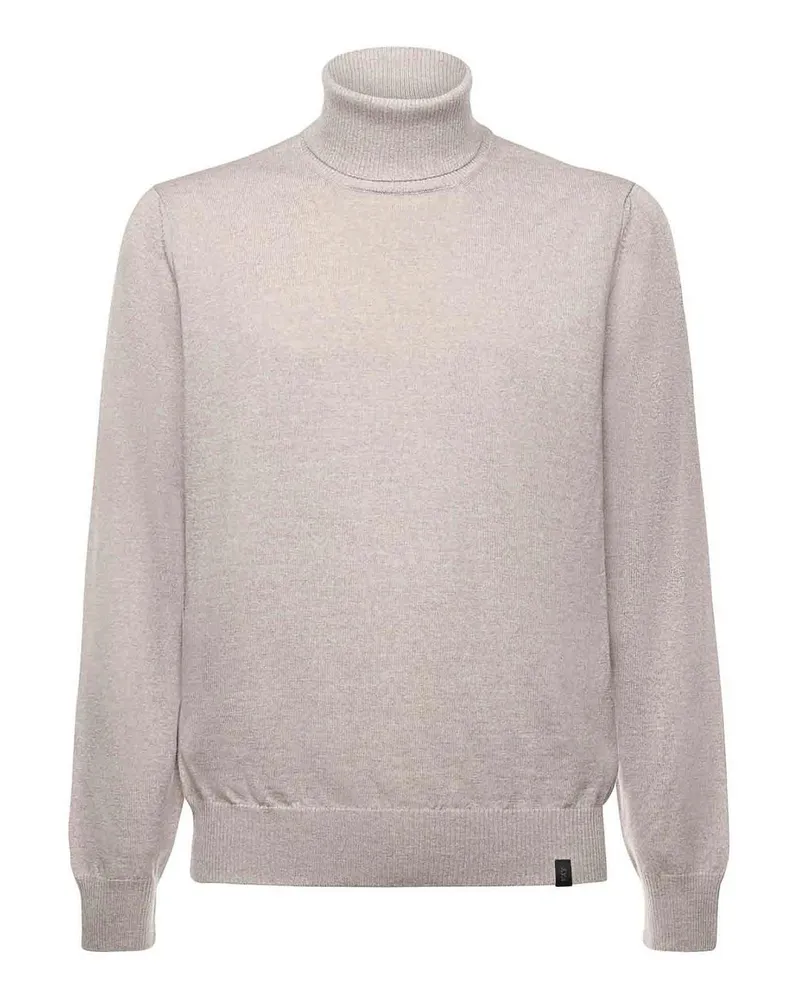 Fay Rollkragenpullover - Grau Grau