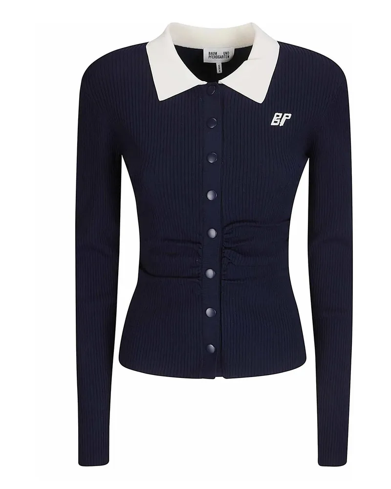 Baum und Pferdgarten Top - Blau Blau