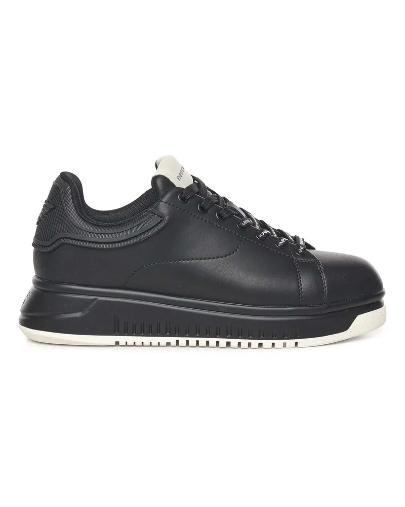 Emporio Armani Sneaker - Schwarz Schwarz
