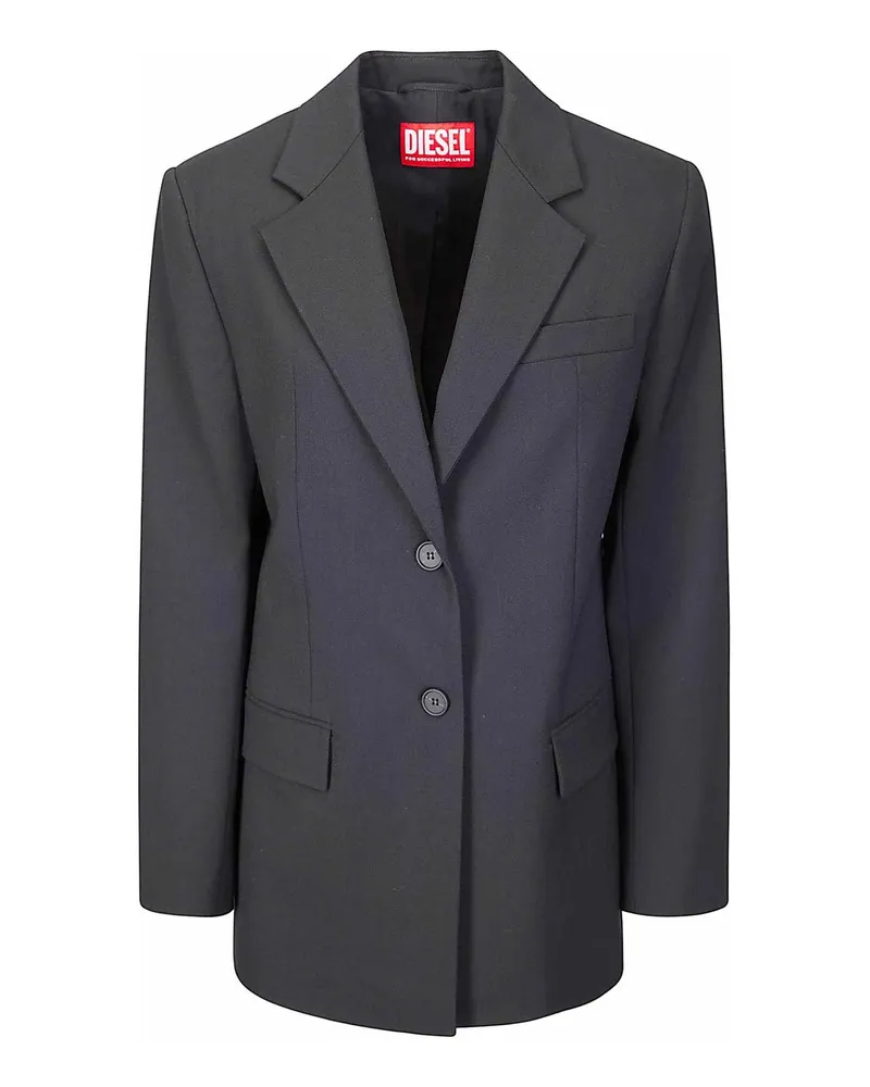 Diesel Casualjacke - Schwarz Schwarz