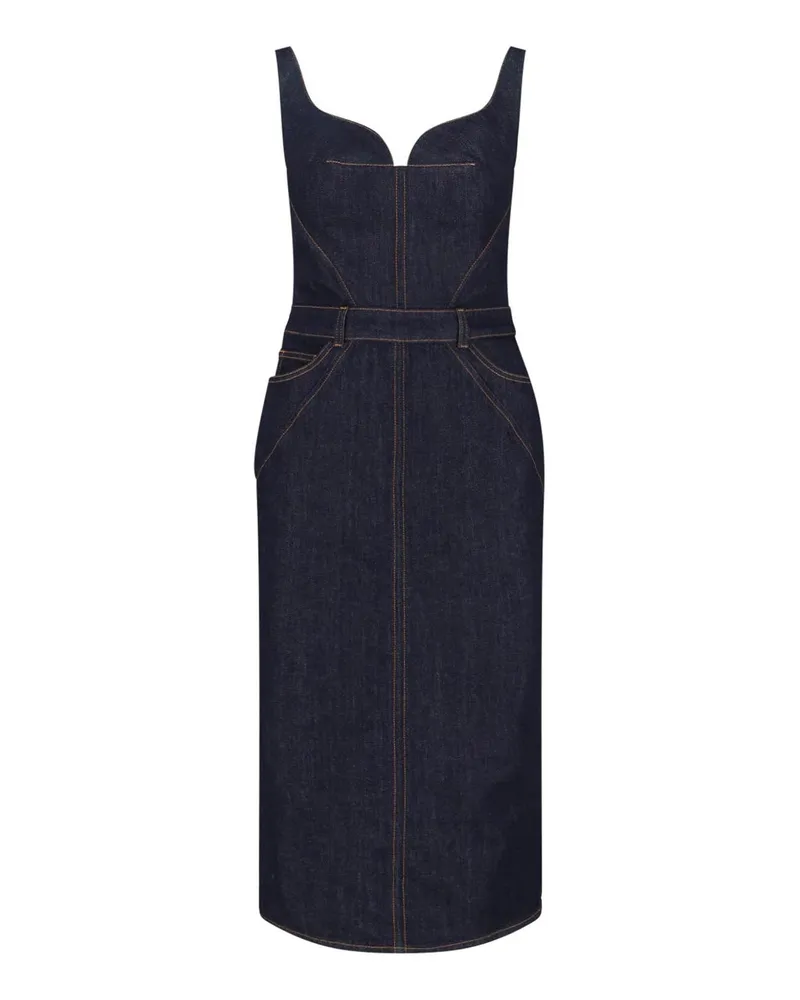 Givenchy Knielanges Kleid - Blau Blau