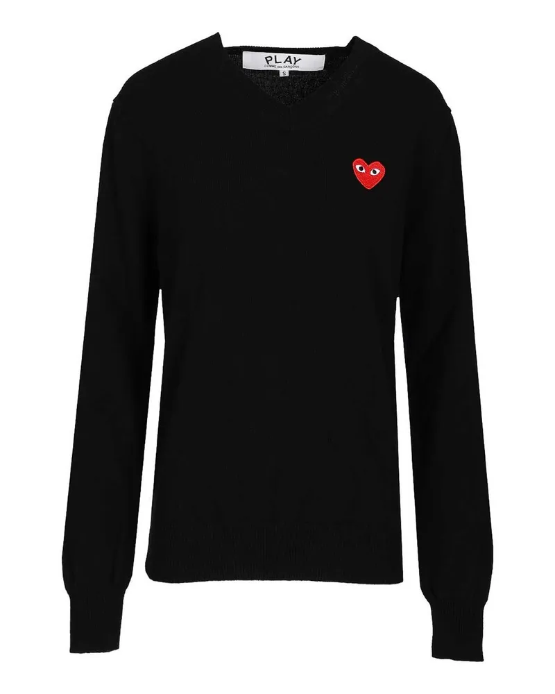 Comme des Garçons Rundhalspullover - Schwarz Schwarz