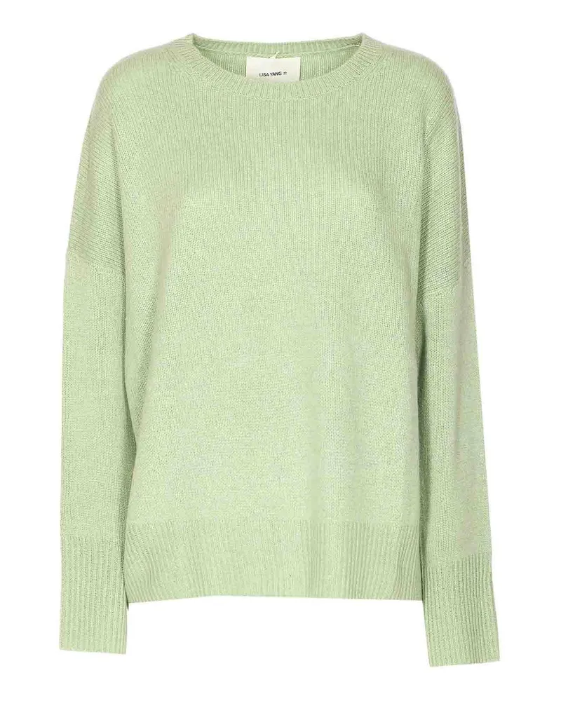 Lisa Yang Rundhalspullover - Grün Grün