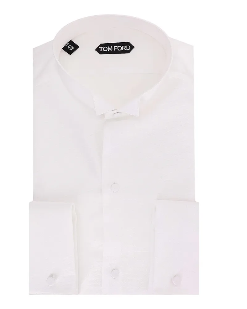 Tom Ford Hemd - Weiß Weiß