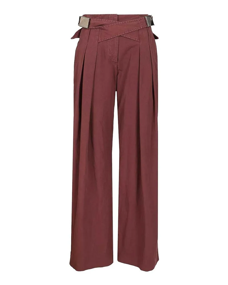 ATTICO Casual Hose - Lila Lila