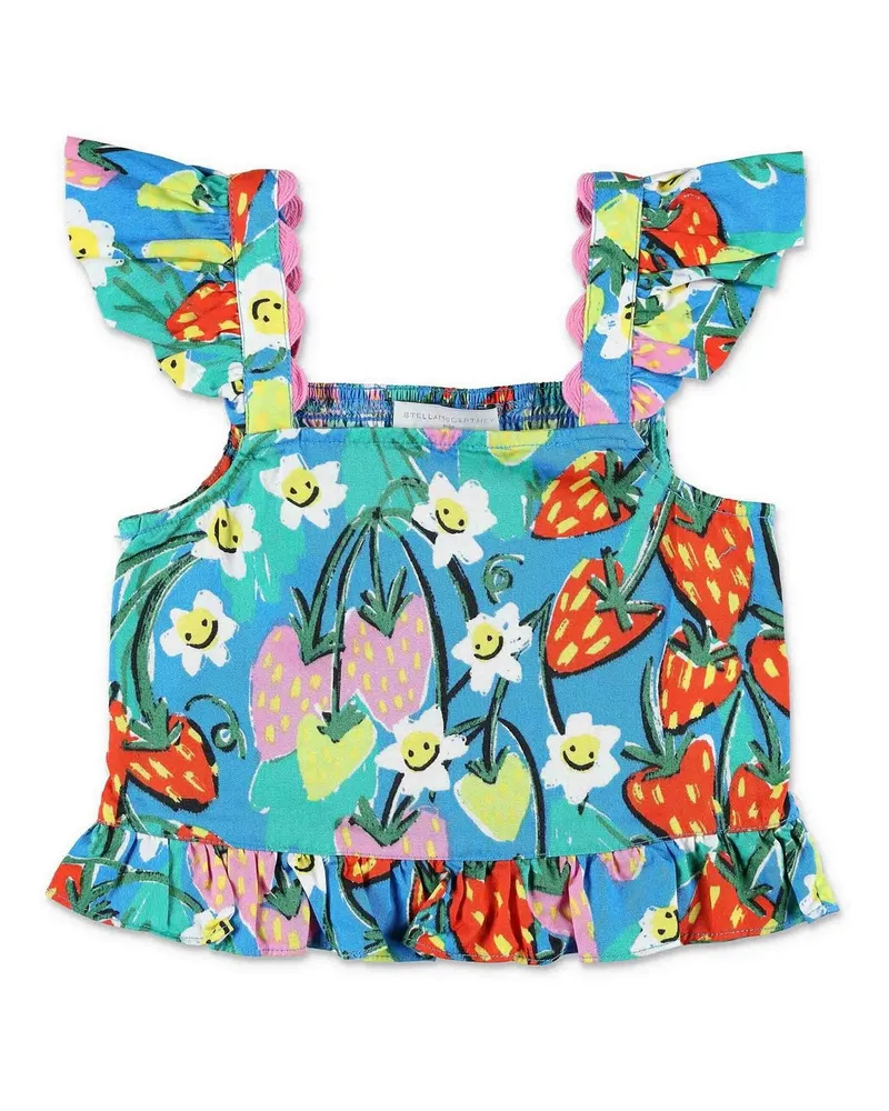 Stella McCartney Kids Top - Blau Blau
