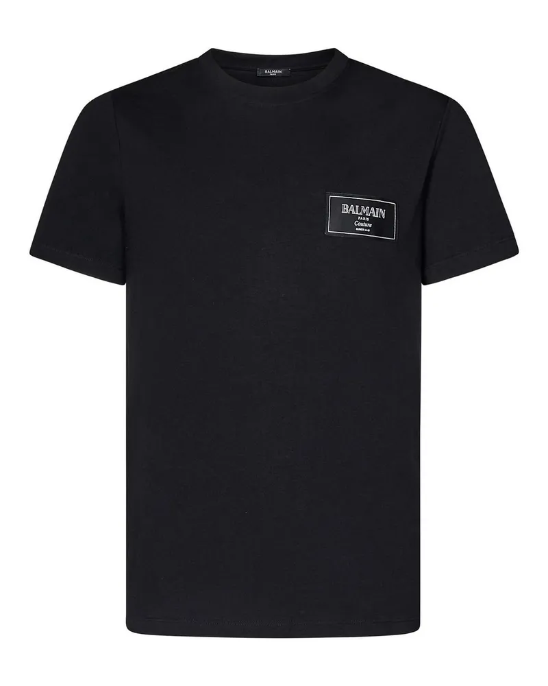 Balmain T-Shirt - Schwarz Schwarz
