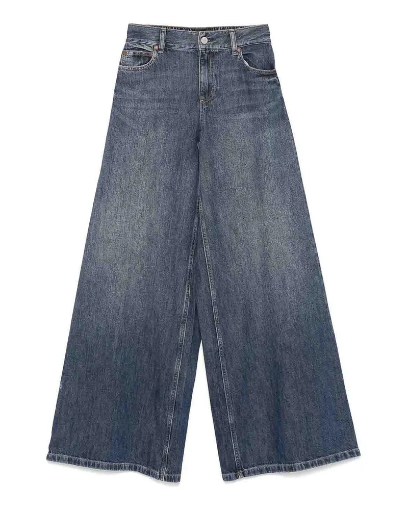 Alice + Olivia Bootcut Jeans - Blau Blau