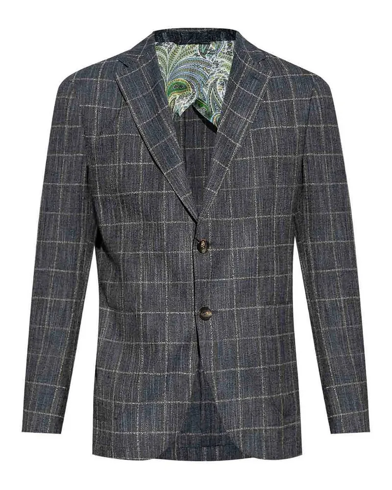 Etro Blazer - Blau Blau