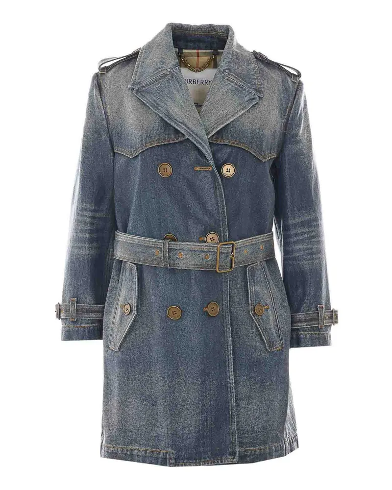 Burberry Jeansjacke - Blau Blau