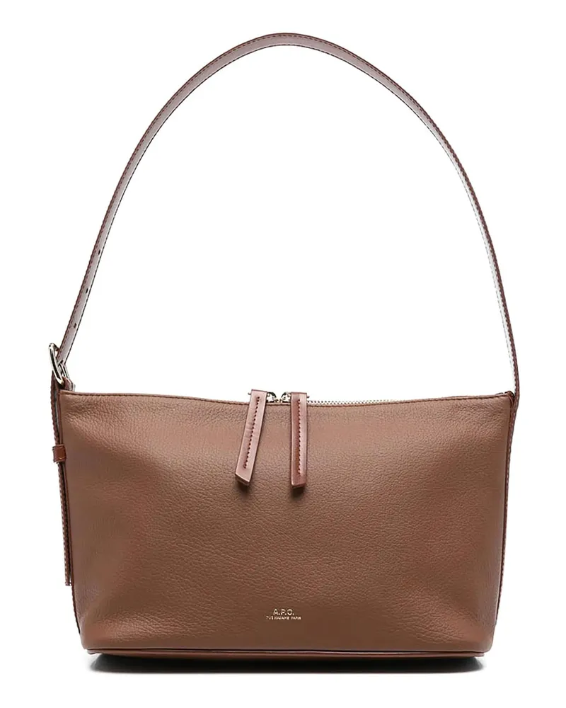 A.P.C. A. P.C. Umhängetasche - Braun Braun