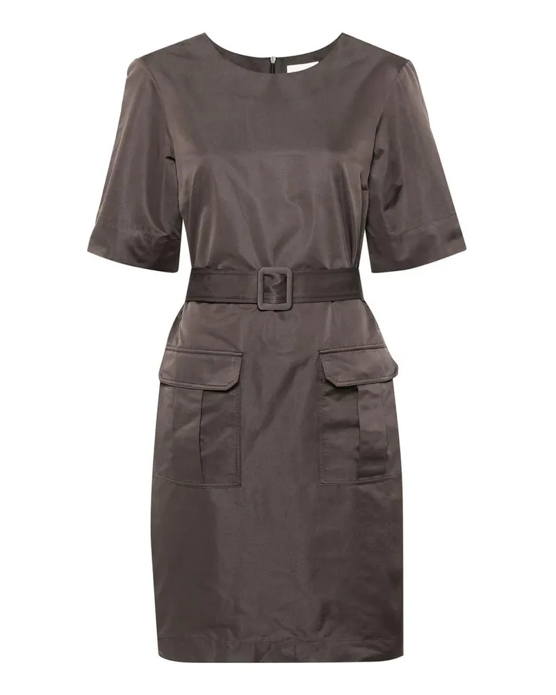 P.A.R.O.S.H. P. A.R. O H. Kurzes Kleid - Grau Grau