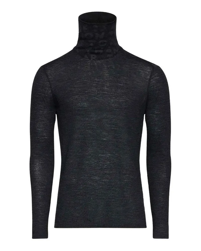 Maison Margiela Rollkragenpullover - Schwarz Schwarz