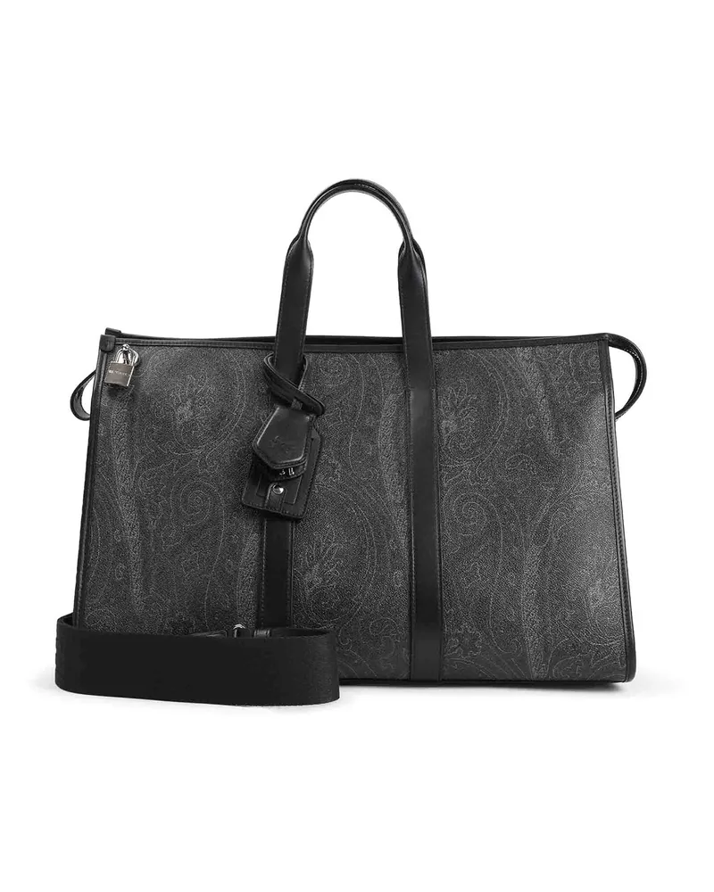 Etro Reisetasche - Schwarz 
