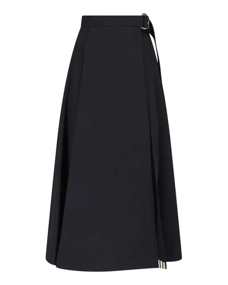 Burberry Langer Rock - Schwarz Schwarz