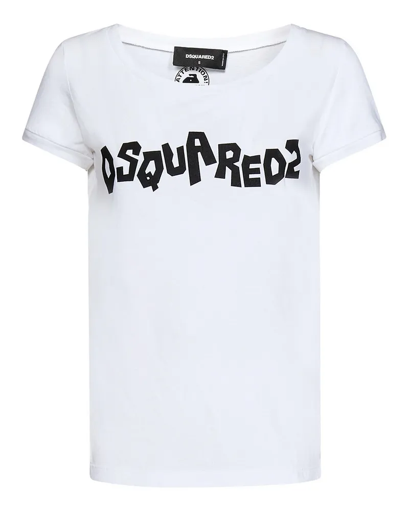 Dsquared2 T-Shirt - Weiß Weiß