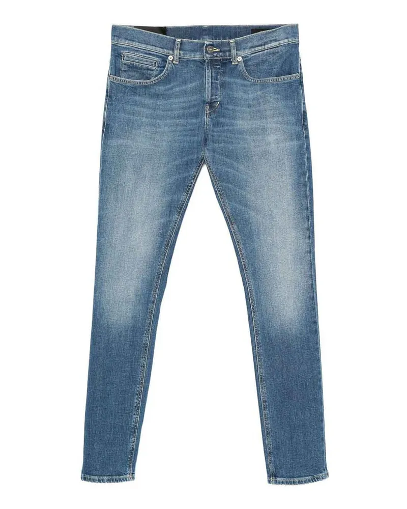 Dondup Straight Leg Jeans - Blau Blau