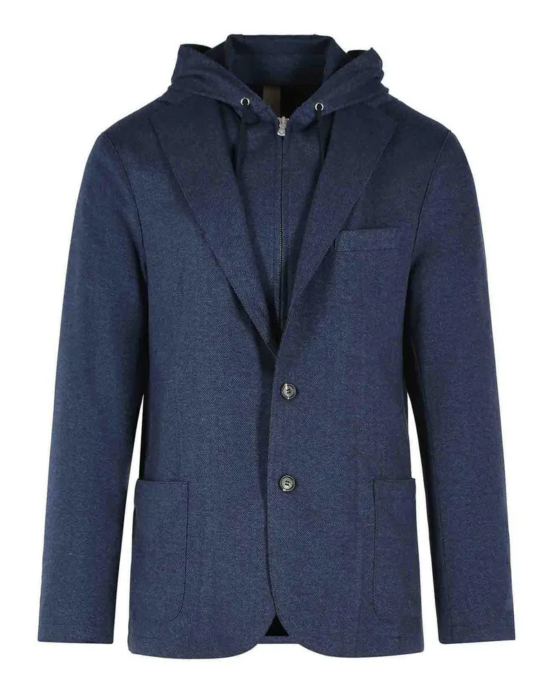 Eleventy Blazer - Blau Blau