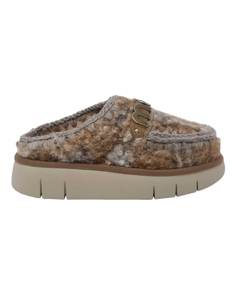 Mou Mules - Beige Beige